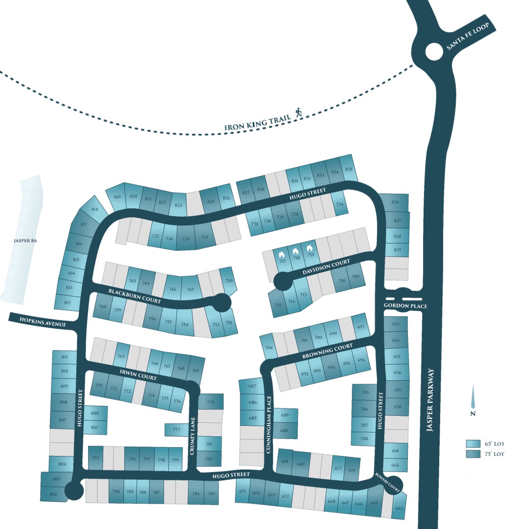 Jasper 8 Site Map