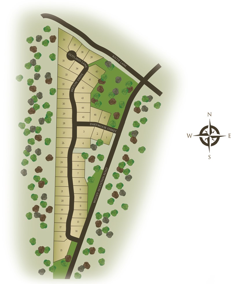 Site Map | Woody Mountain Estates in Flagstaff, AZ by Capstone Homes