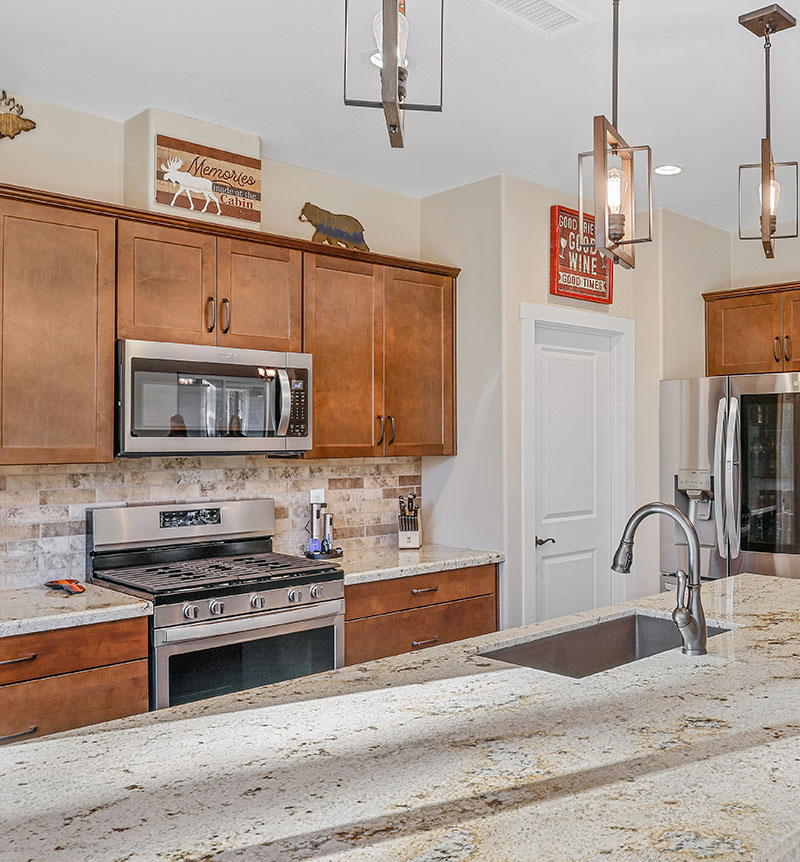 Kitchen - Timber Sky - Sirius - Capstone Homes