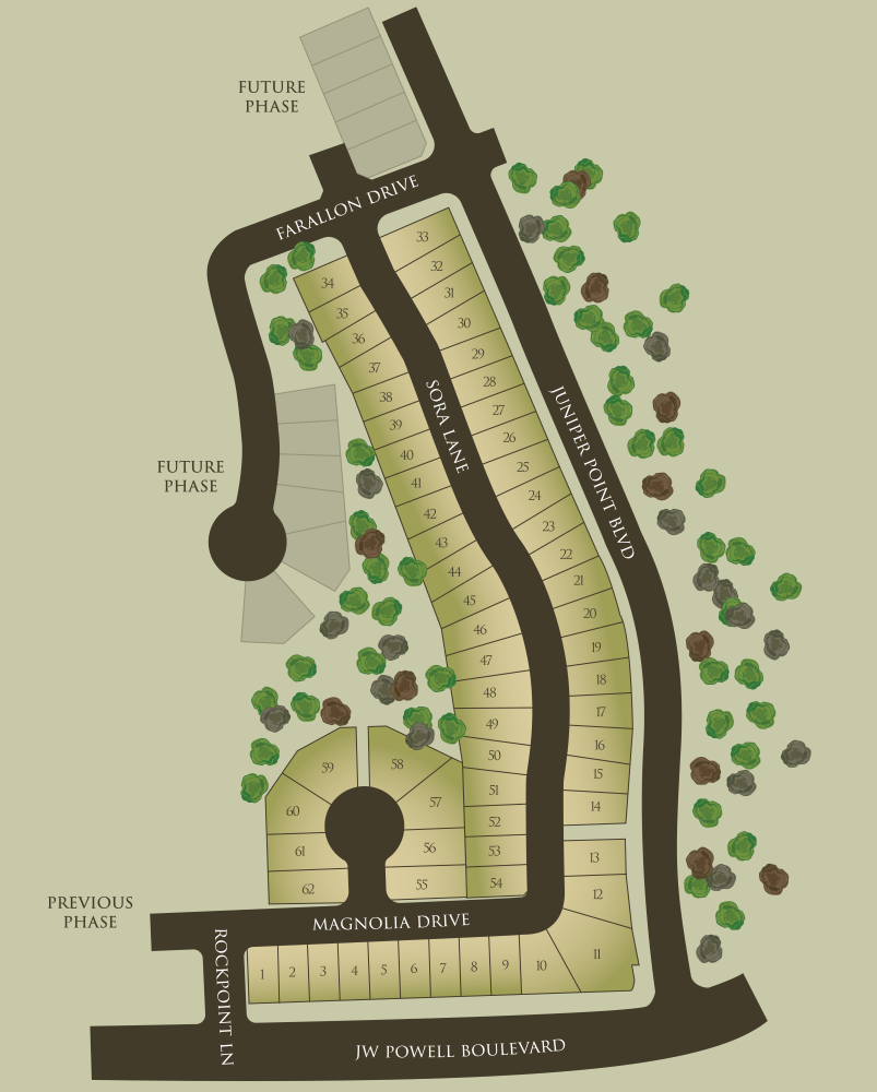 Juniper Point II Site Map